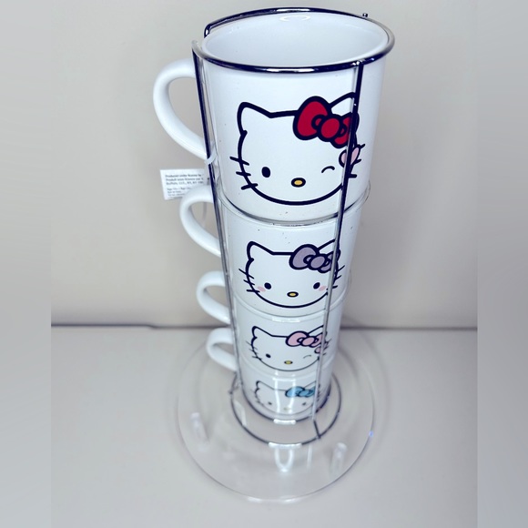 Sanrio Hello Kitty Stacked Mugs - Picture 4 of 4